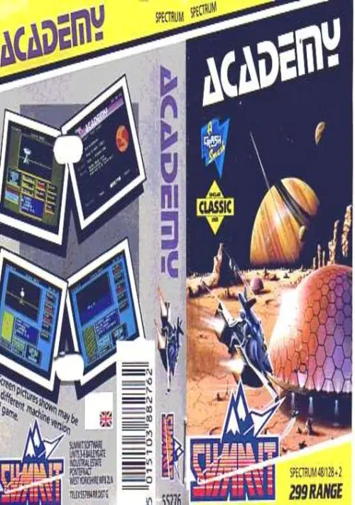 Academy - Tau Ceti II (1987)(CRL Group) ROM download
